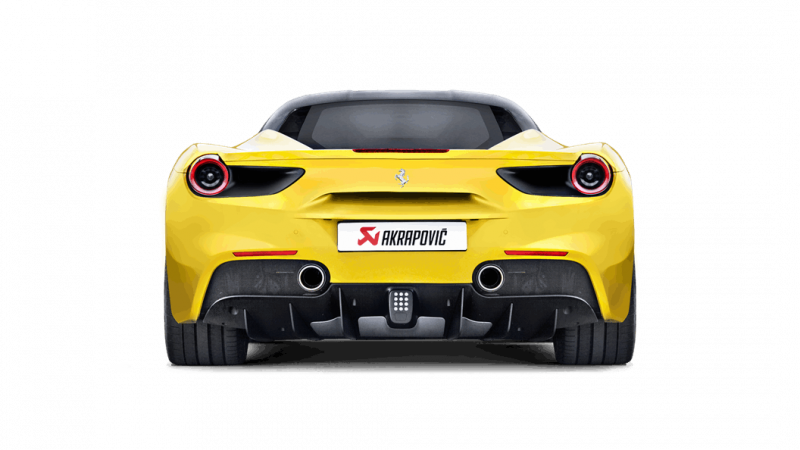 ÉCHAPPEMENT SPORT AKRAPOVIC - Ferrari 458 2015-2019