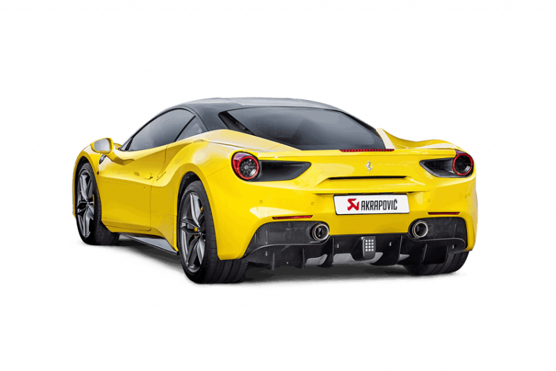 ÉCHAPPEMENT SPORT AKRAPOVIC - Ferrari 458 2015-2019