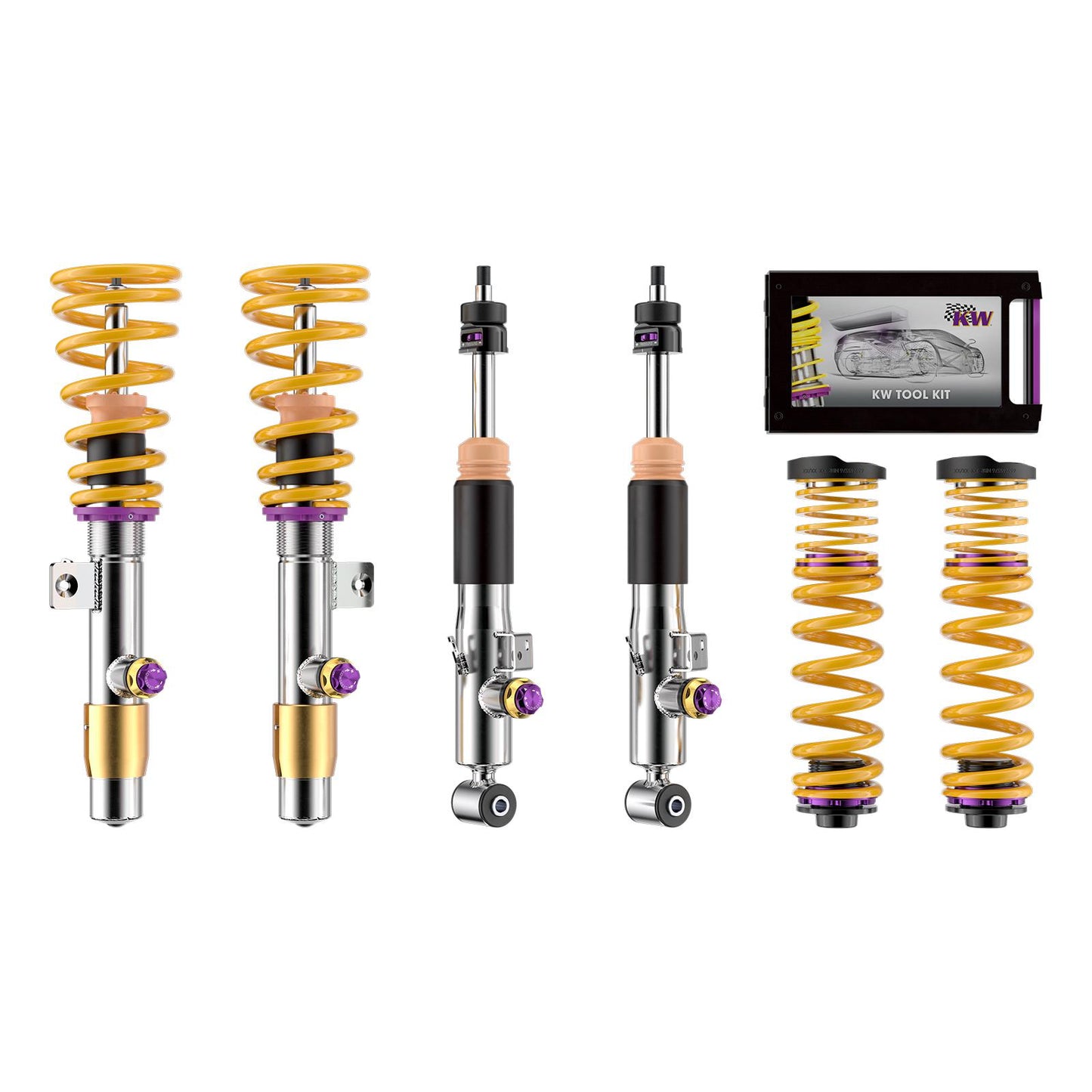 KW V4 Suspension à ressorts réglables, M2 G87