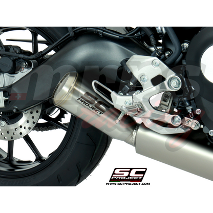Ligne complète SC-Project Conico 70s 3-1 Yamaha XSR 900 2016-20 (inox) homologuée