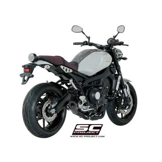 Ligne complète SC-Project Conic 3-1 Yamaha MT-09 2014-16 (inox noir mat) homologuée