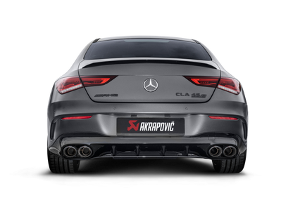 SYSTÈME D'ÉCHAPPEMENT DUPLEX AKRAPOVIC, CLA 45 AMG