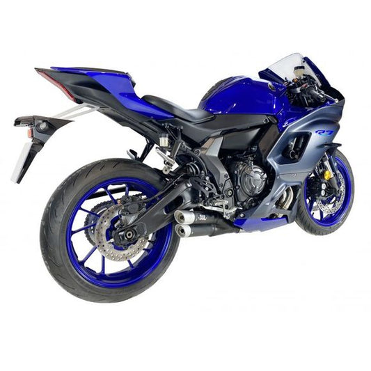 Ligne complète IXIL Dual Hyperlow Black XL 2-1 Yamaha R7 2022-24 (inox noir) homologuée