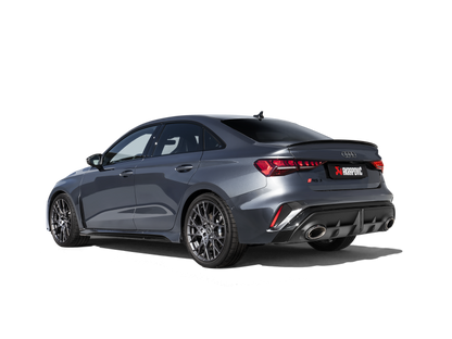 AUDI RS3 8Y 2024+ LIMOUSINE - AKRAPOVIC LIGNE D'ECHAPPEMENT DUPLEX APRÈS FAP
