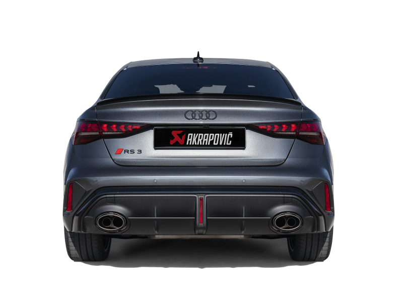 AUDI RS3 8Y 2024+ LIMOUSINE - AKRAPOVIC LIGNE D'ECHAPPEMENT DUPLEX APRÈS FAP