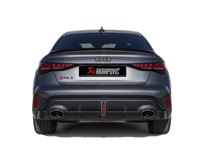 AUDI RS3 8Y 2024+ LIMOUSINE - AKRAPOVIC LIGNE D'ECHAPPEMENT DUPLEX APRÈS FAP