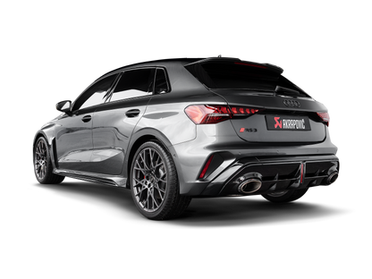 AUDI RS3 8Y 2024+ SPORTBACK - AKRAPOVIC LIGNE D'ECHAPPEMENT DUPLEX APRÈS FAP