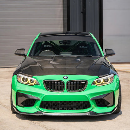 Coins pare-chocs avant carbone CT, Bmw M2 F87