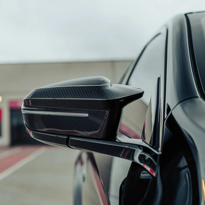 Coques de rétroviseurs carbone, BMW M5 G9X