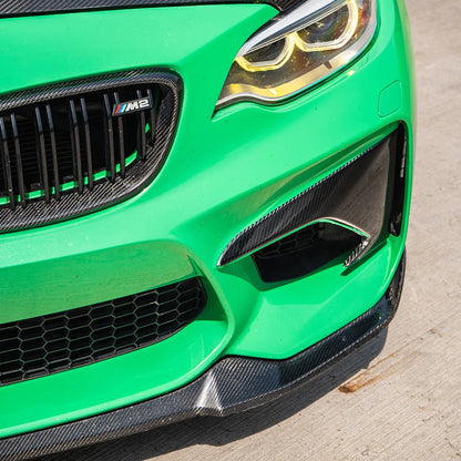 Coins pare-chocs avant carbone CT, Bmw M2 F87