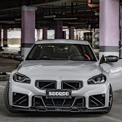Grilles avant carbone SooQoo, BMW M2 G87