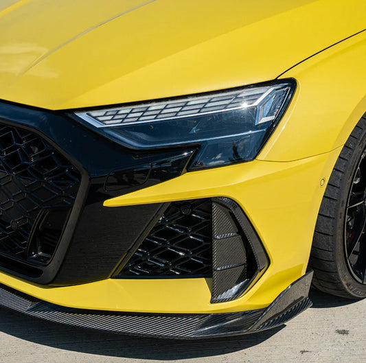 Grilles avant carbone CT, Audi RS3 8Y