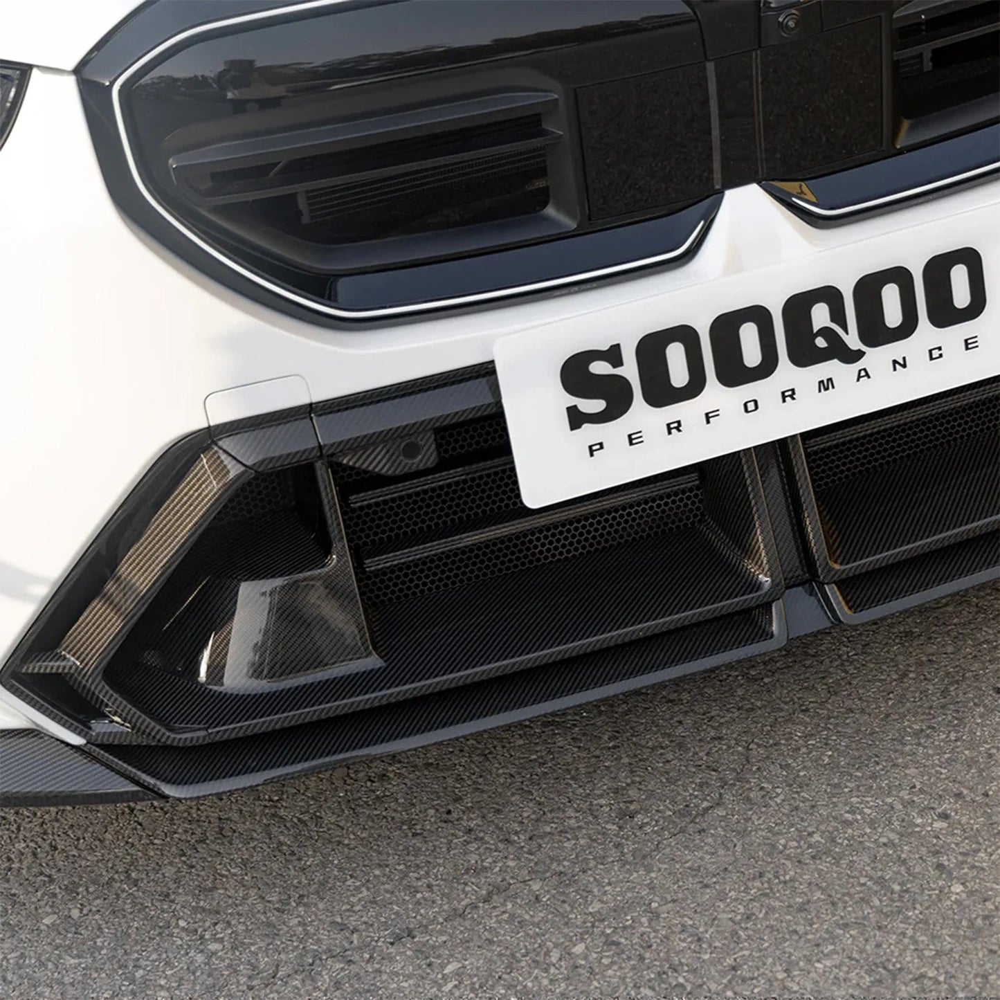 Pare-chocs avant central carbone SQ, BMW M5 G9X