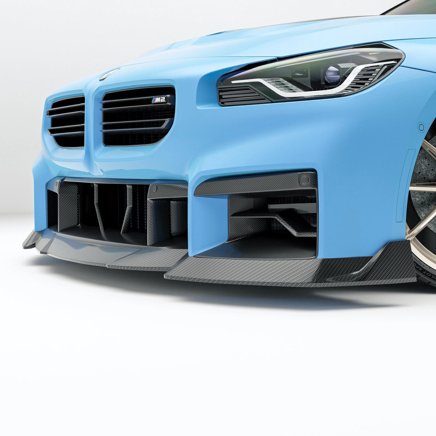 Lame avant carbone RHT SS, BMW M2 G87