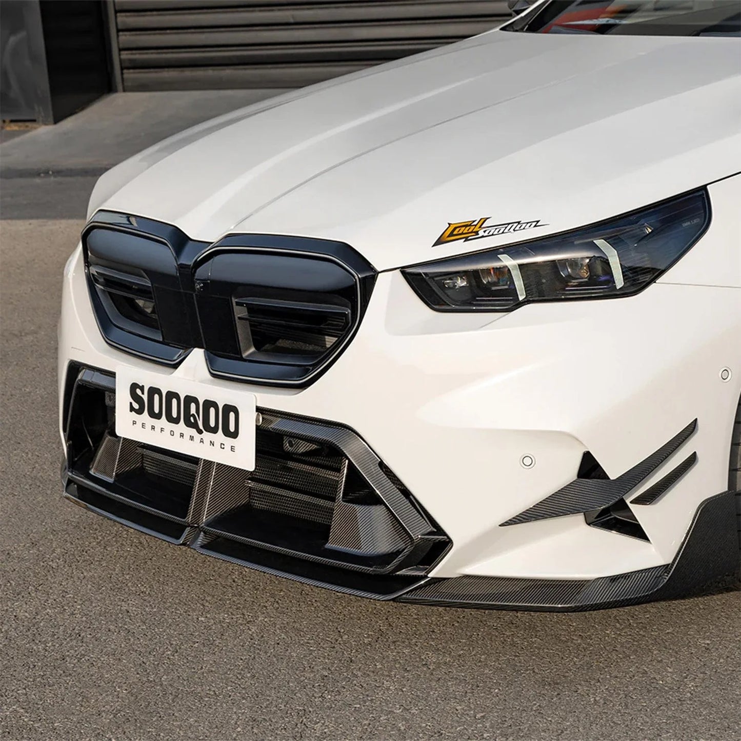 Pare-chocs avant central carbone SQ, BMW M5 G9X