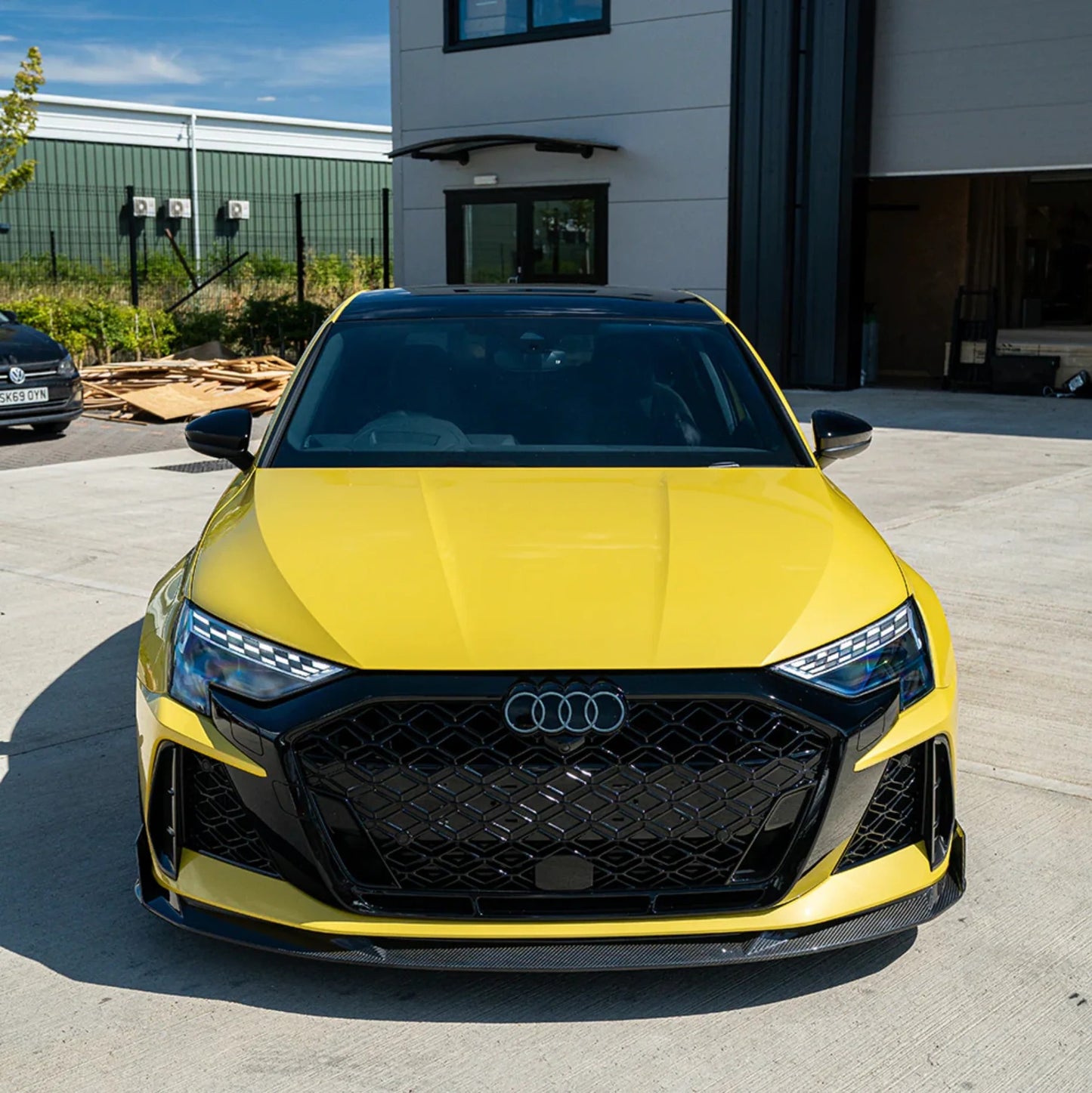 Grilles avant carbone CT, Audi RS3 8Y