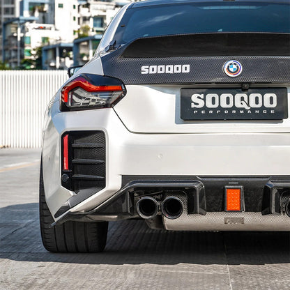 Diffuseur carbone RHT Type C, BMW M2 G87