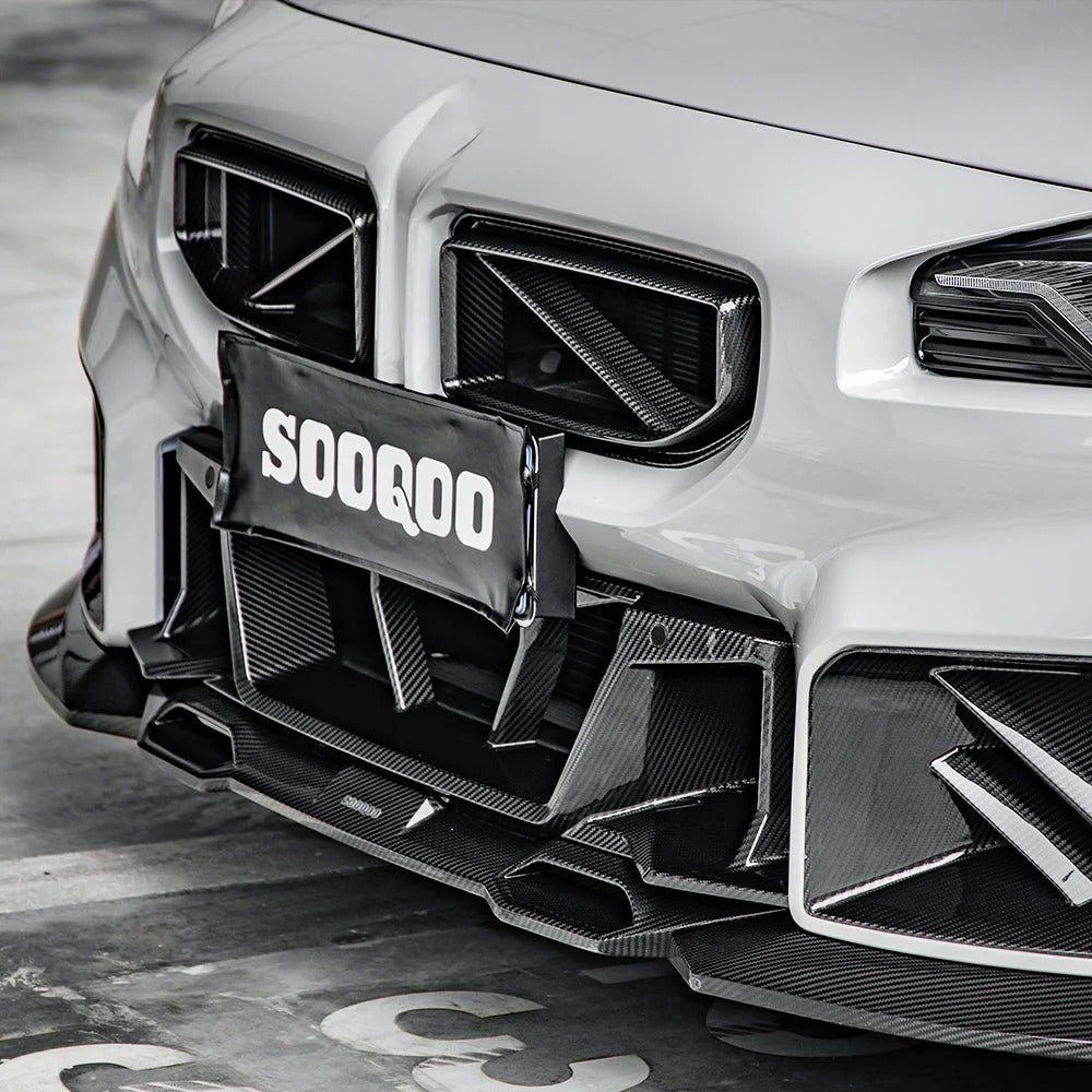 Grilles avant carbone SooQoo, BMW M2 G87