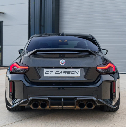 Coffre carbone avec aileron, BMW M2 G87