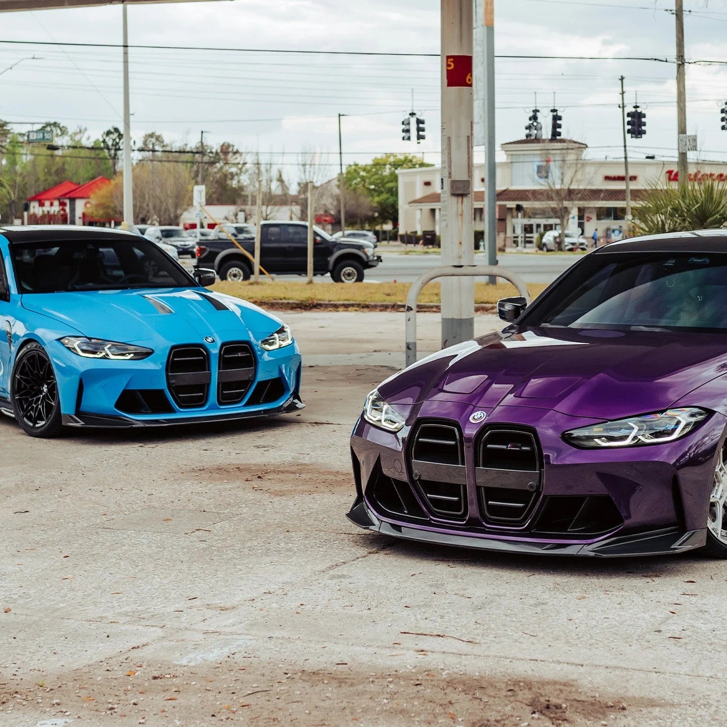 Calandre carbone Aero, M3/M4 G8X